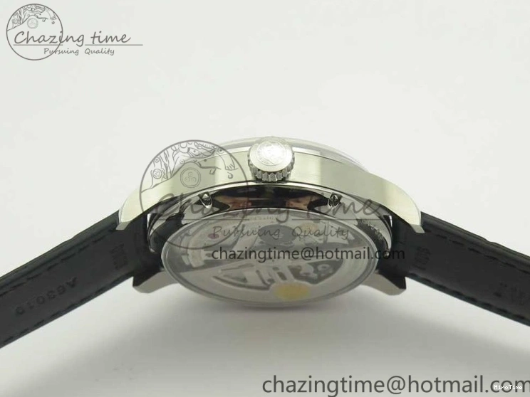 MIROTIME 0316 Portuguese Real PR Real Annual Calendar IW503502 ZF 1:1 Best Edition Blue Dial on Black Leather Strap A Breathable 7152